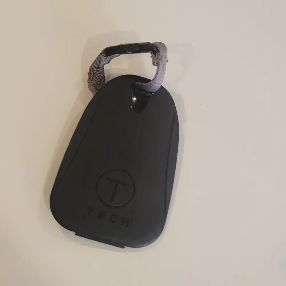 Tumi Tech Black Luggage Tag 3.5x2.25